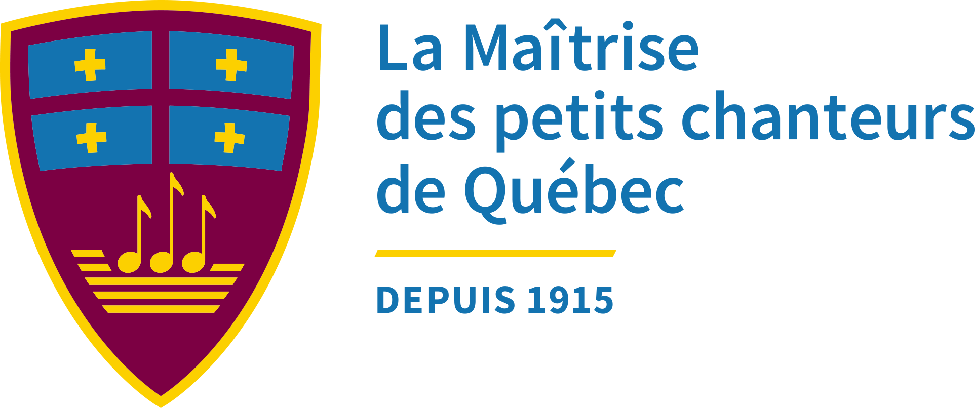 Logo de la Maîtrise des petits chanteurs de Québec - MaitriseQC -Maitrise Québec