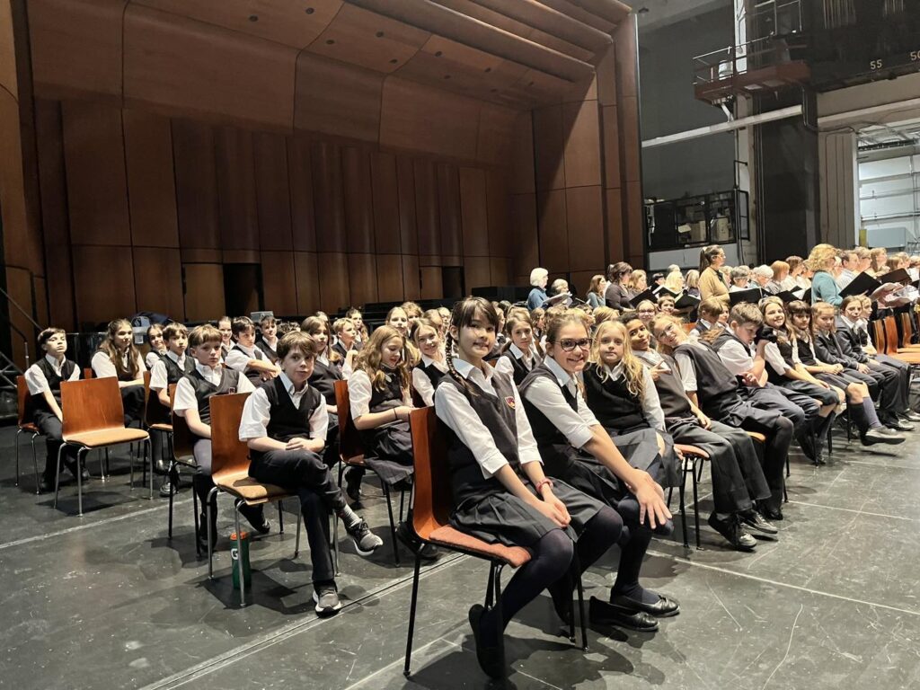 Répétition au Grand Théâtre de Québec pour nos choriste